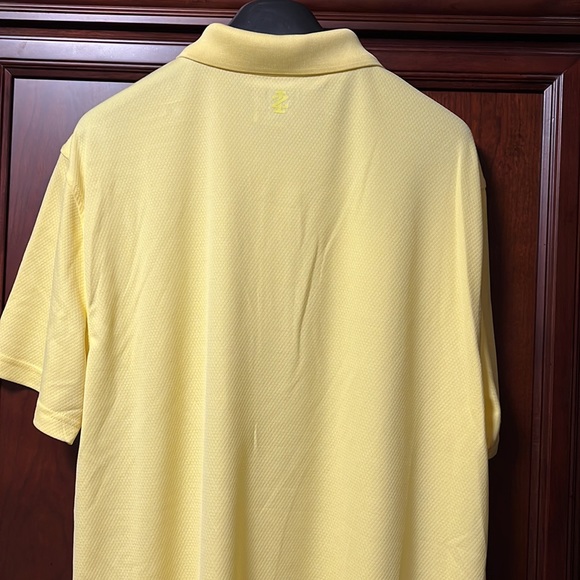 Brand New Classic Izod Yellow Golf Polo Stretch Seam Technology with Swing Flex! - Picture 5 of 8